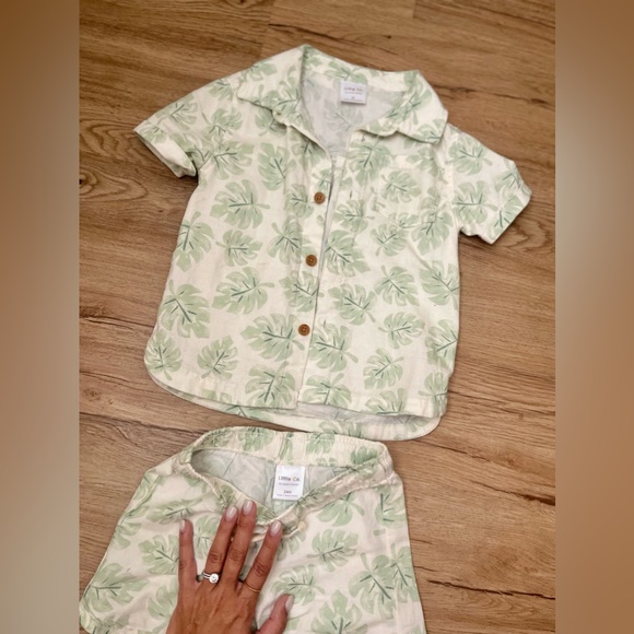 Linen matching set 2T - Picture 4 of 8